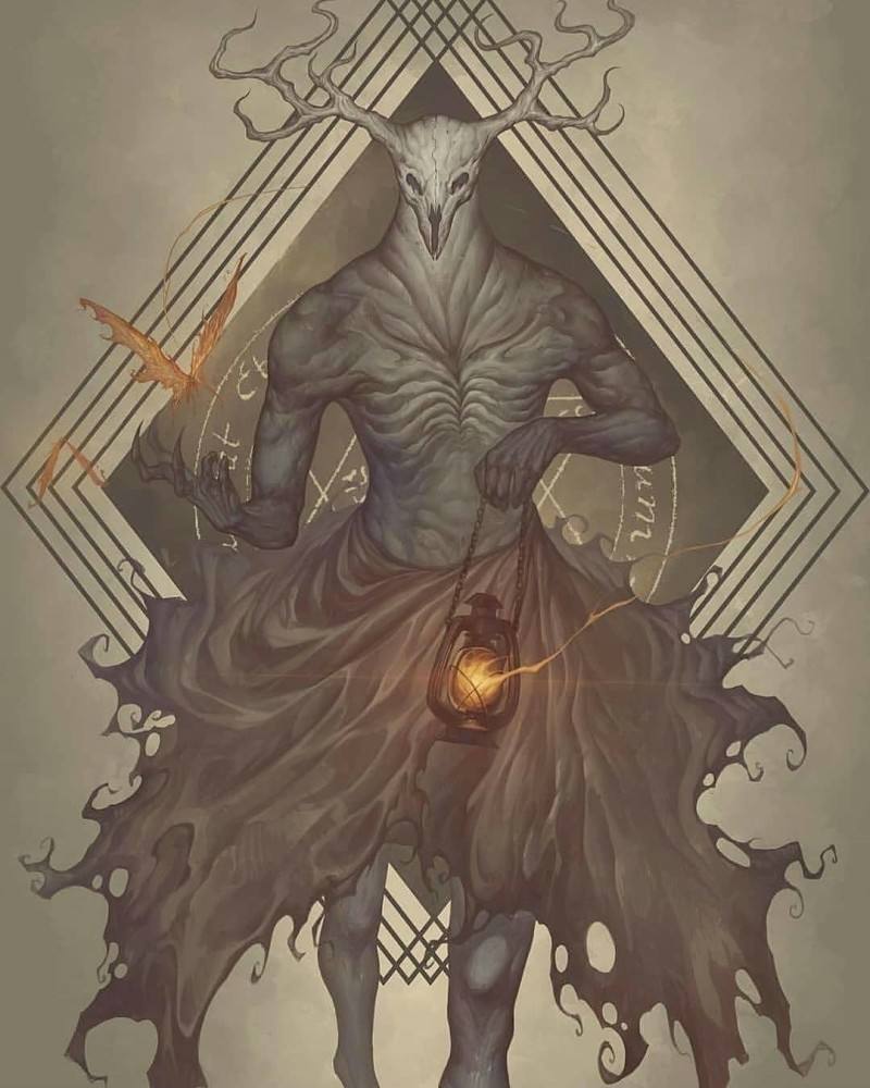 caster 七十二魔神柱集合体054 魔神48 哈加提"魔神统领·恐牛魔神"