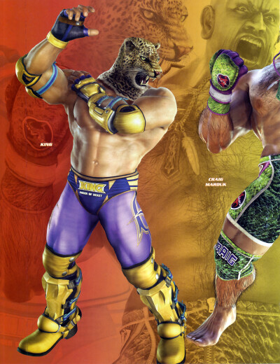 铁拳5游戏人物介绍