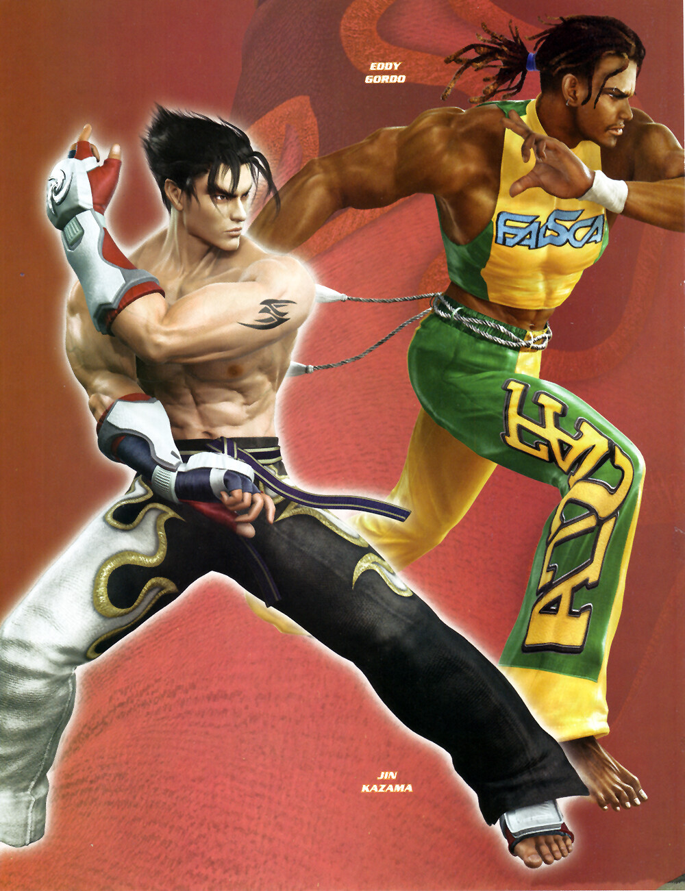 铁拳5游戏人物介绍