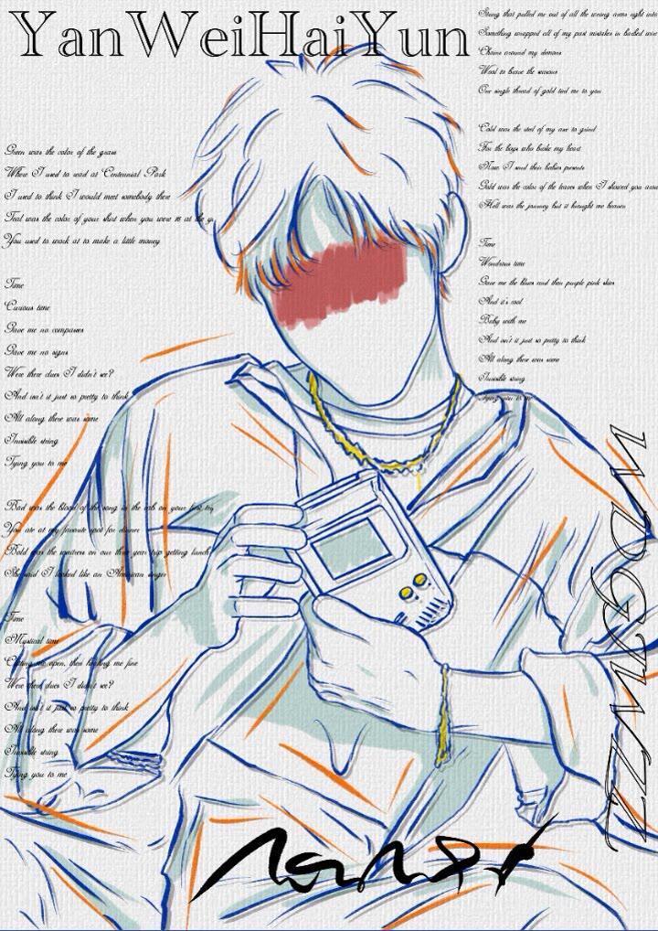 来一波tnt时代少年团线稿