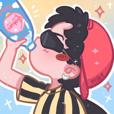 超可爱的动漫情头
cr：阿面也叫阿免眠