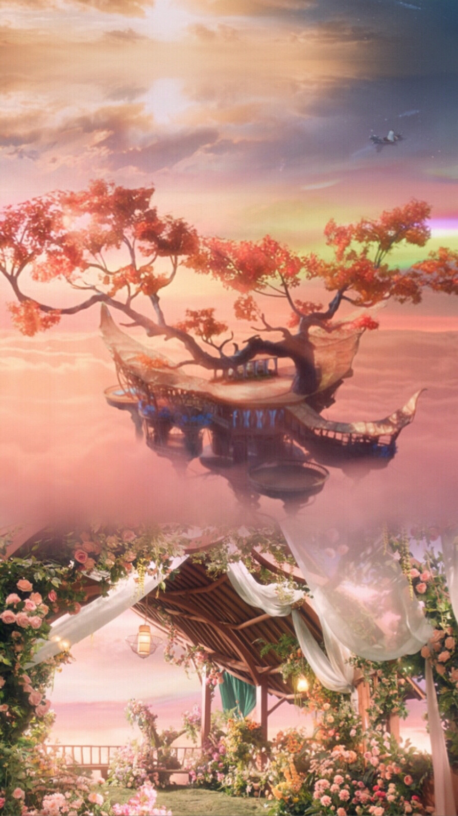 苍兰诀壁纸
此景，甚美！