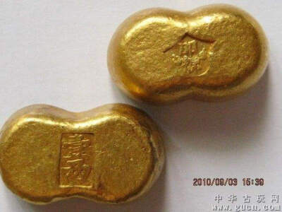 金锭：一两