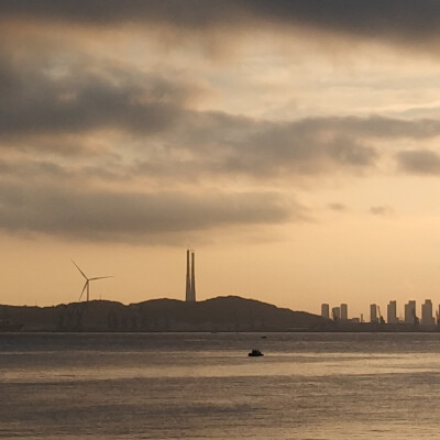 夕阳和大海才是最佳搭配