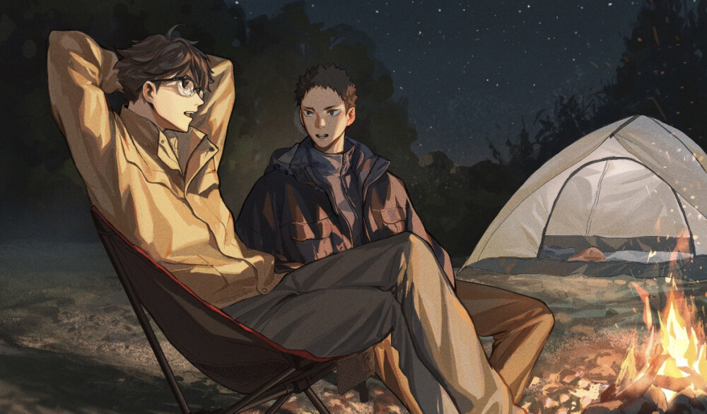 排球少年，岩及cp