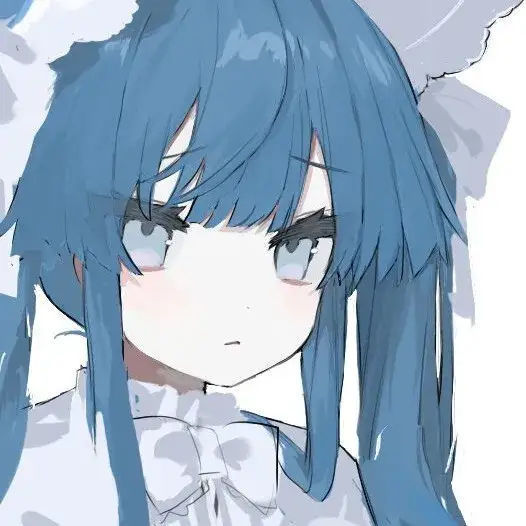 蓝色系头像
