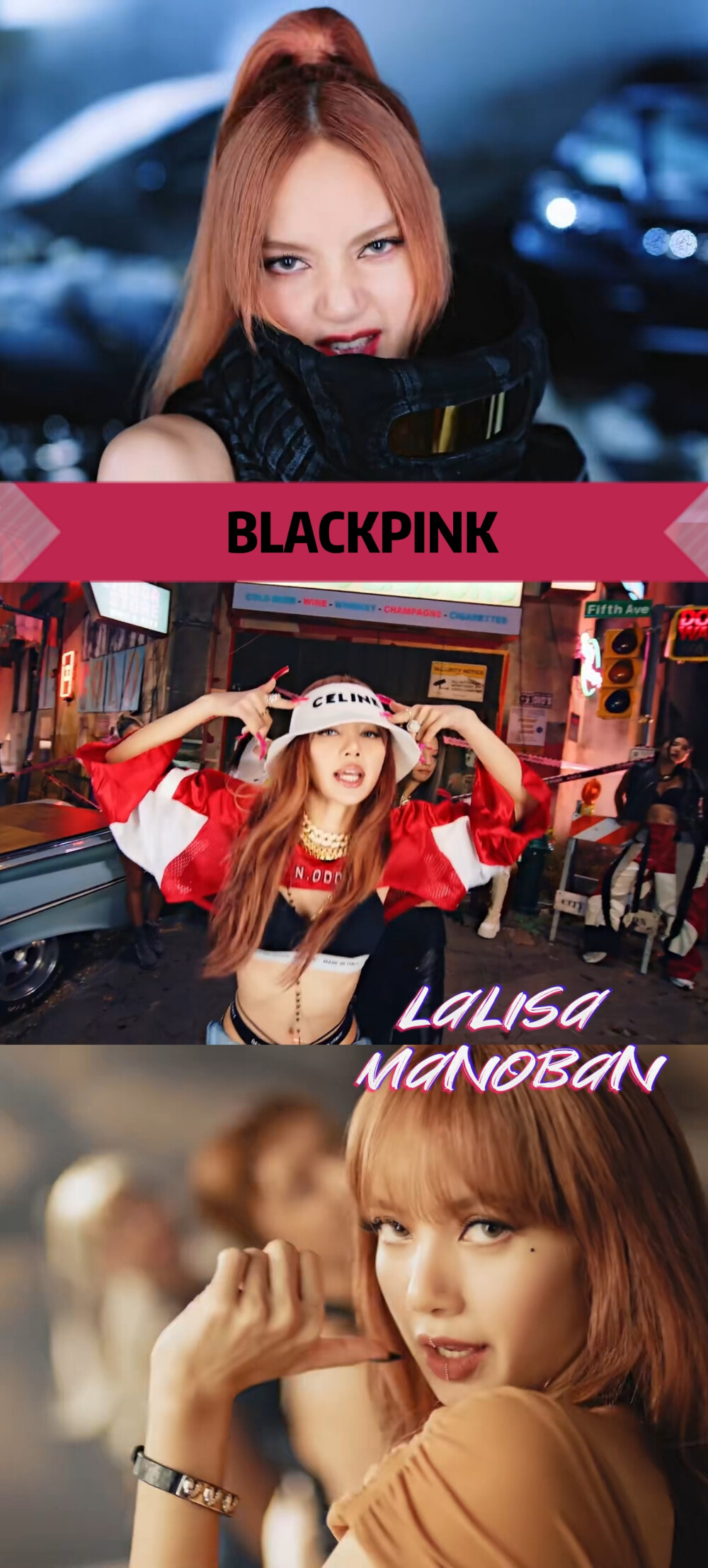 【BLACKPINK】PINK VENOM自制壁纸
新歌|壁纸|多图拼接｛取图吱一声，二改二传请说明原作者｝
金智秀
金智妮
朴彩英
Lalisa