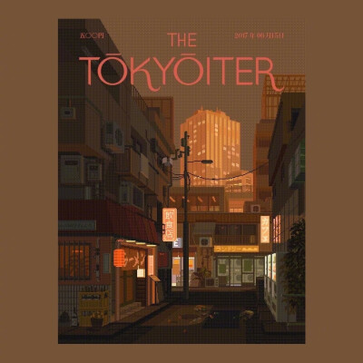  THE TOKYOITER 插画封面设计