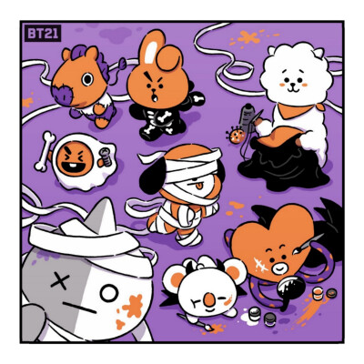 ✐.line friends-bt21•头像