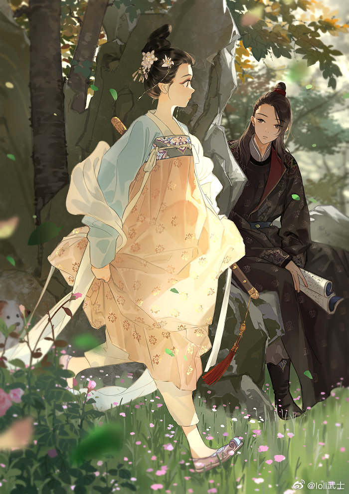 画师；loli武士