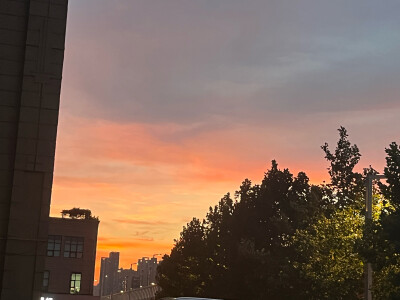 晚霞