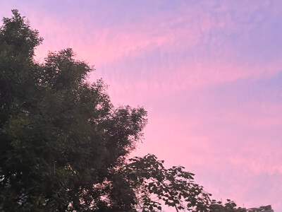晚霞