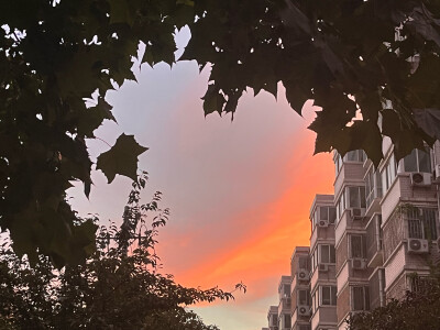 晚霞