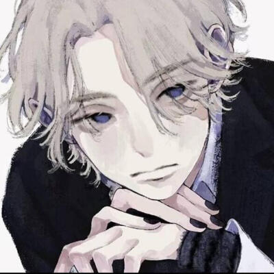 黑白，红发，金发，蓝发，背影，古典。（侵权删）