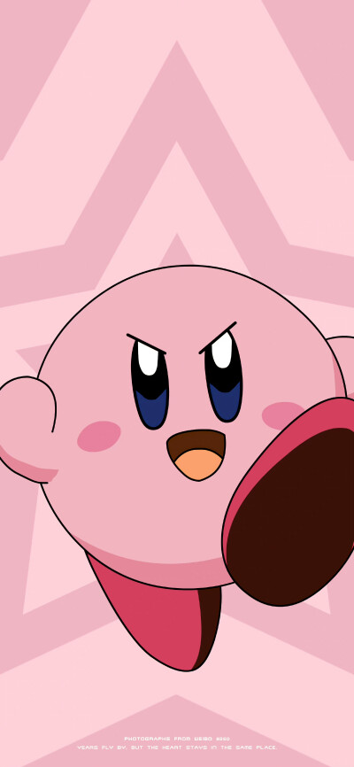 星之卡比 粉色 可爱 少女心 壁纸 ©8260