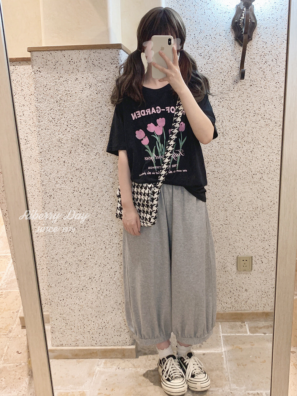 春夏薄款 懒人休闲 麻灰色 咖色 宽松直筒灯笼裤 柔软长裤 W