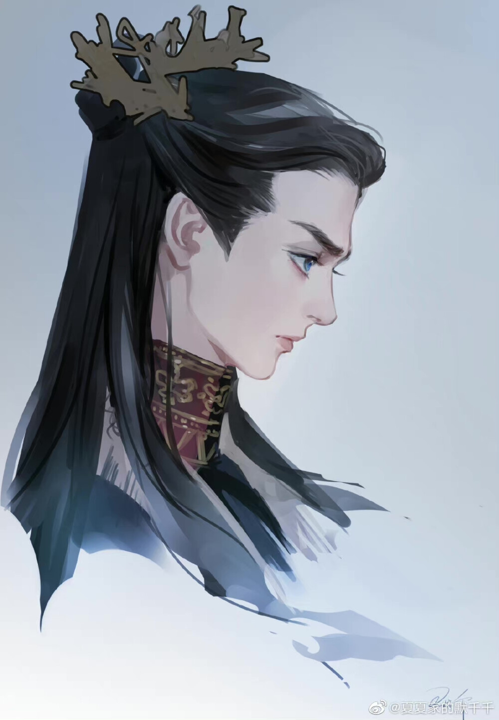 苍兰诀 东方青苍 王鹤棣 漫版 手绘