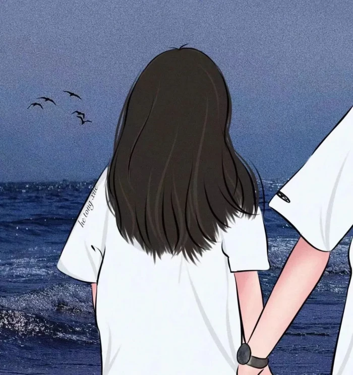 氛围感手绘情头