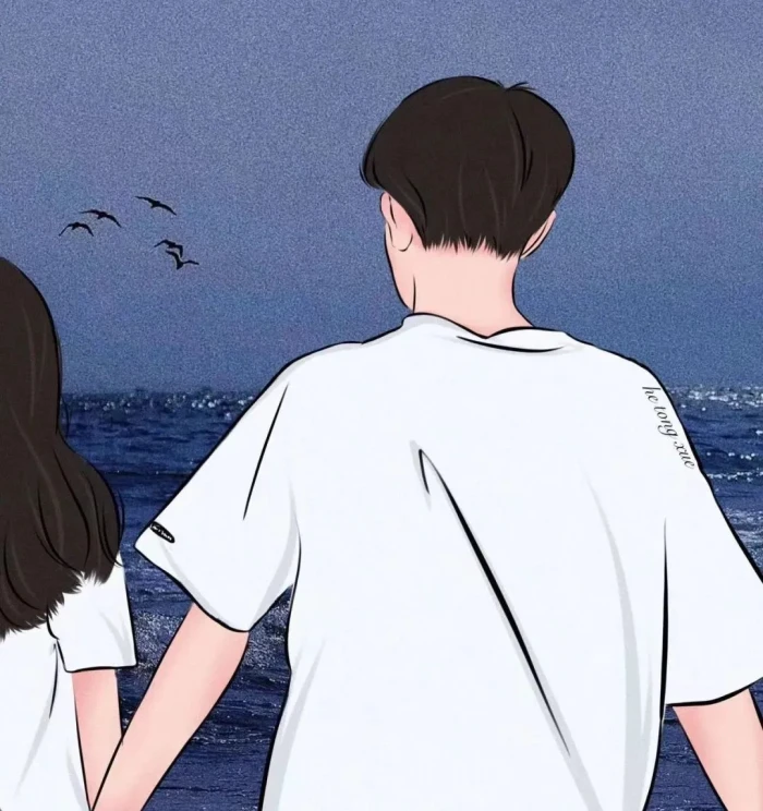 氛围感手绘情头