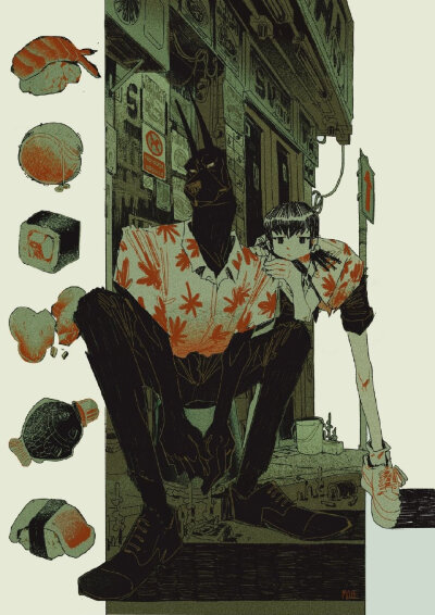 这位狼有点过分帅气twi：big_squid_man ​​​