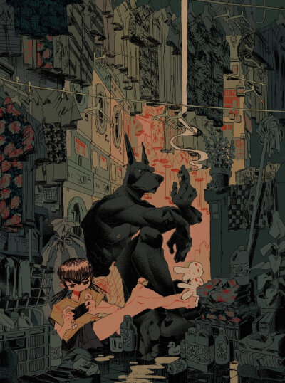 这位狼有点过分帅气twi：big_squid_man ​​​