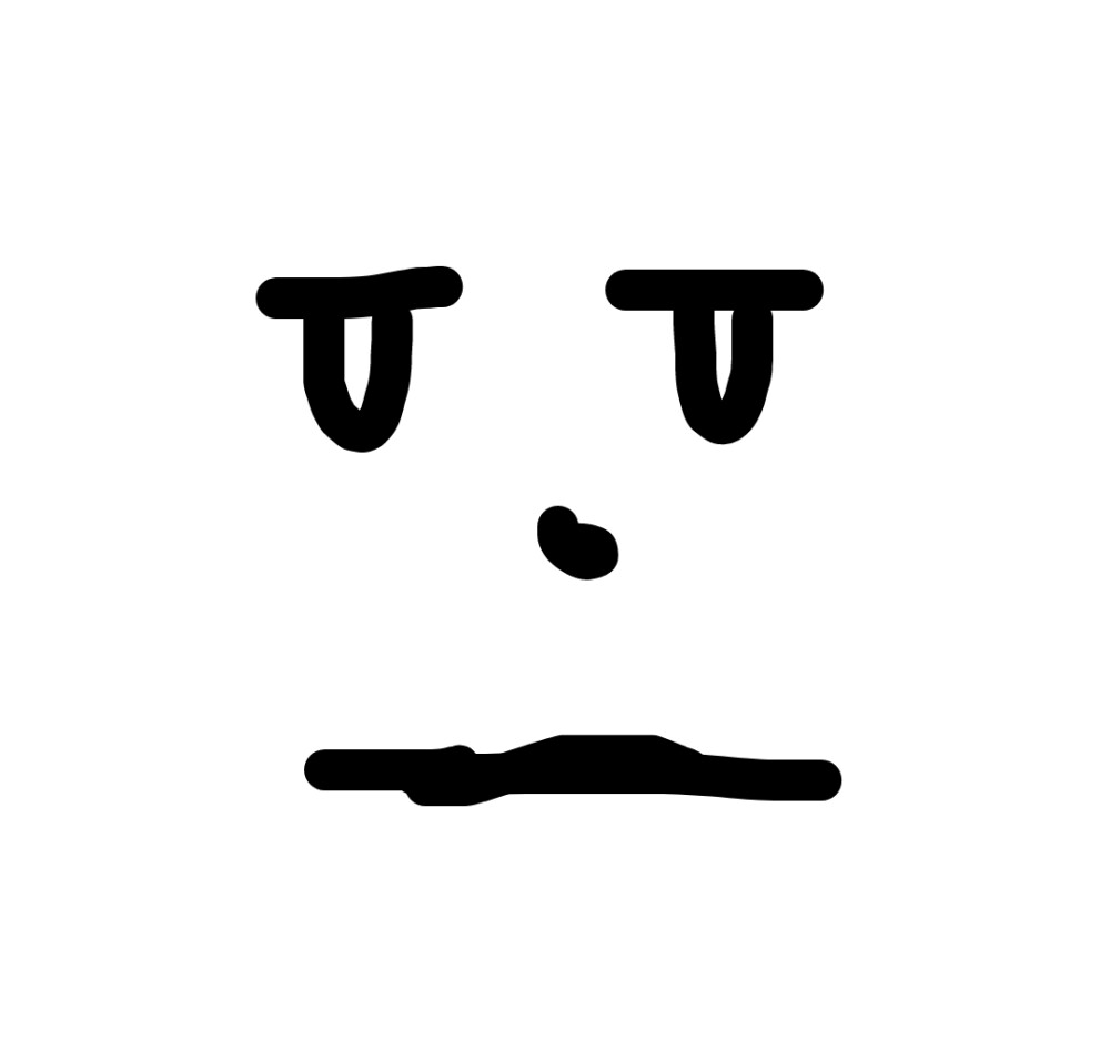 面无表情
