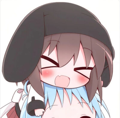 动漫闺蜜头像.友谊久久