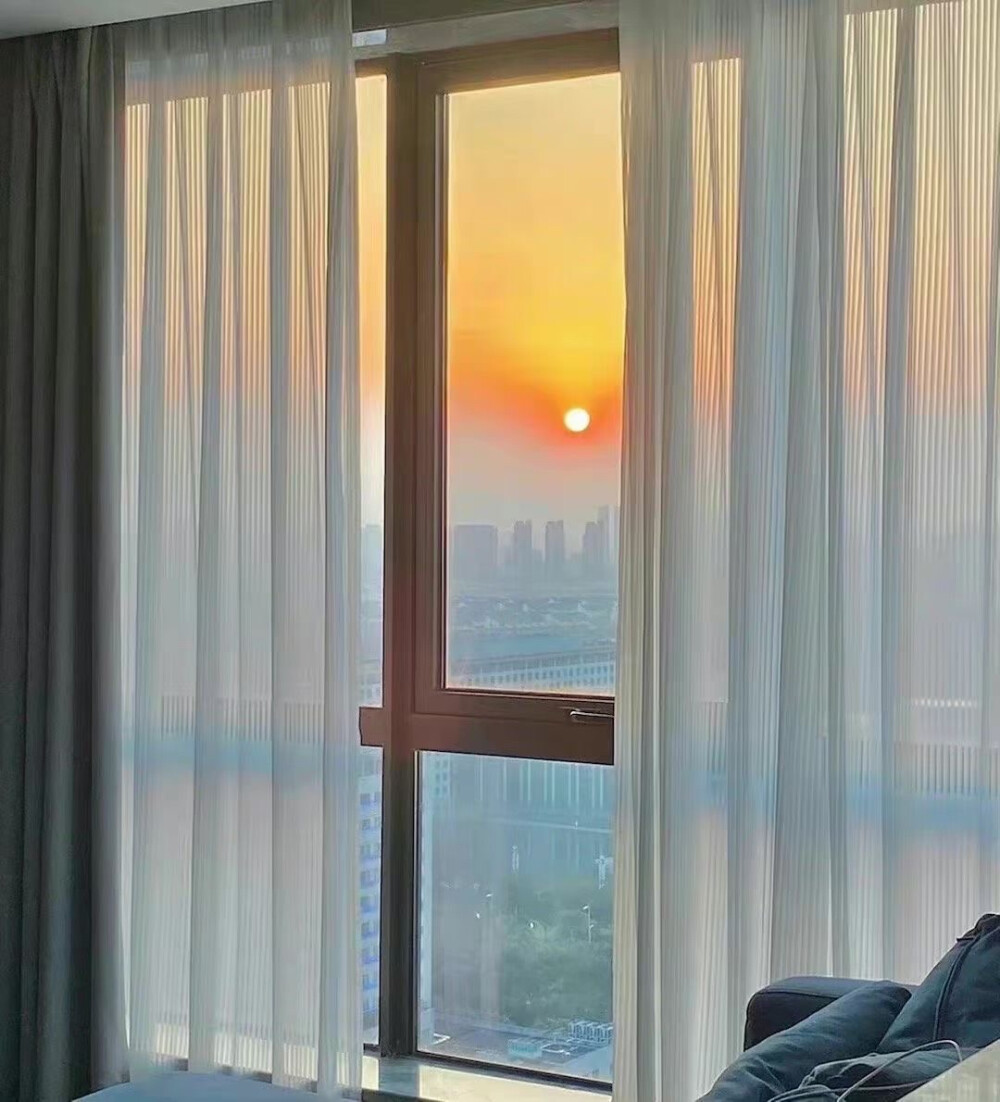 凉夏.落日.春意