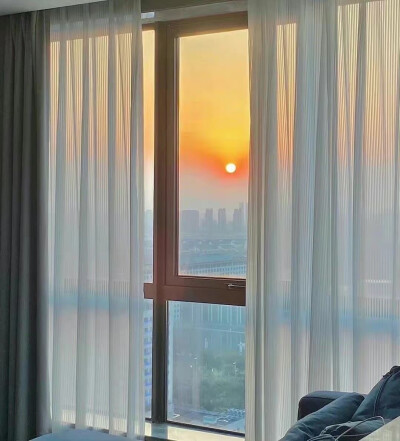 凉夏.落日.春意