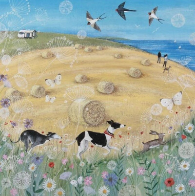 凉夏.落日.春意