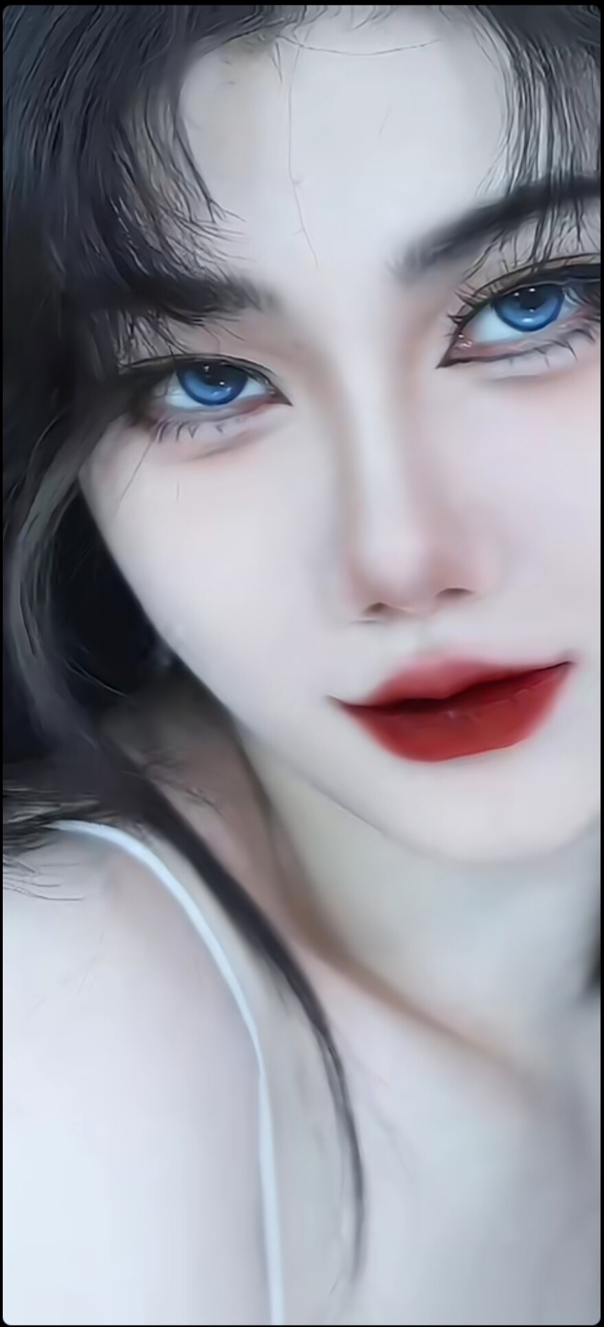 狐狸眼美女～（美哭了）