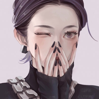 “希望你也快乐”
女生头像｜优质女头｜手绘头像
画师:【可可蛋挞】