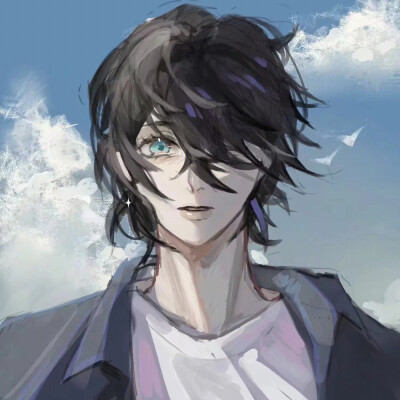 “愿你仍是此间少年”
男生头像｜优质男头｜手绘头像
画师:【川本藤崎】