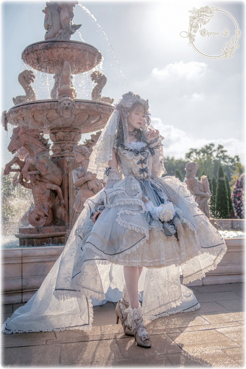 原创花嫁lolita☆雪国的蔷薇公主 Elpress L… - 高清图片，堆糖，美图壁纸兴趣社区
