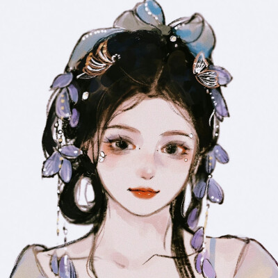 古风小仙女头像
画师：@c豆腐脑c ​