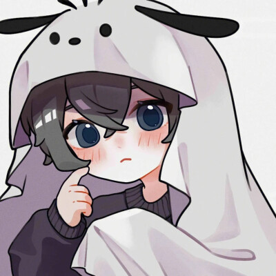 动漫情头可爱 画师:么叽摸吉