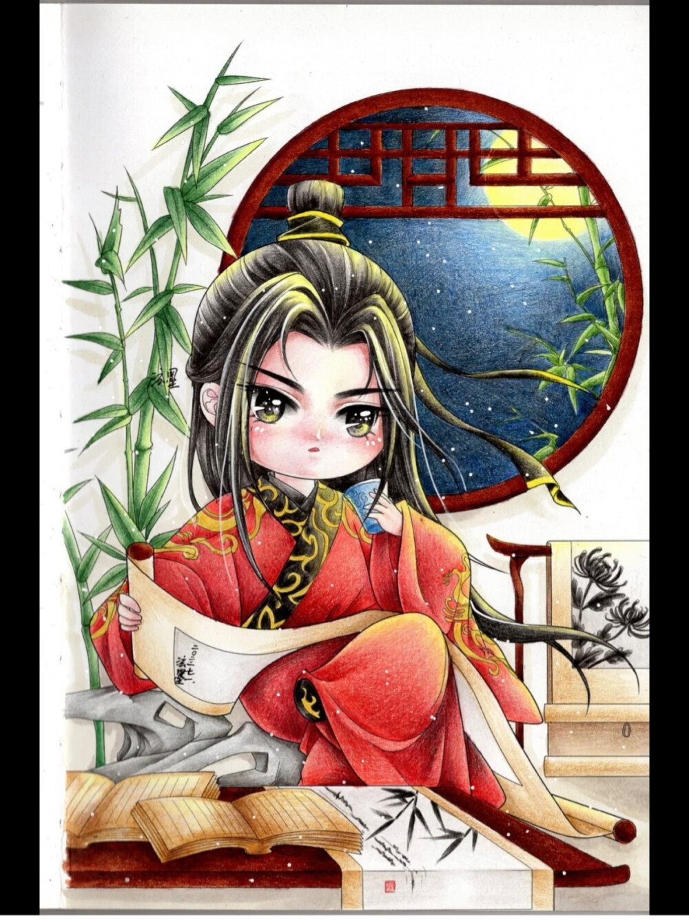 涂色