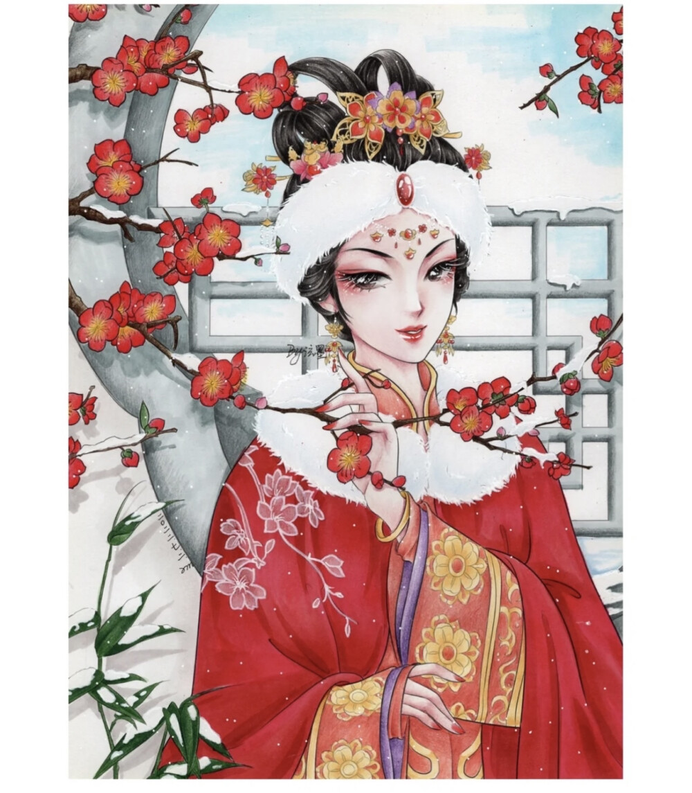 涂色