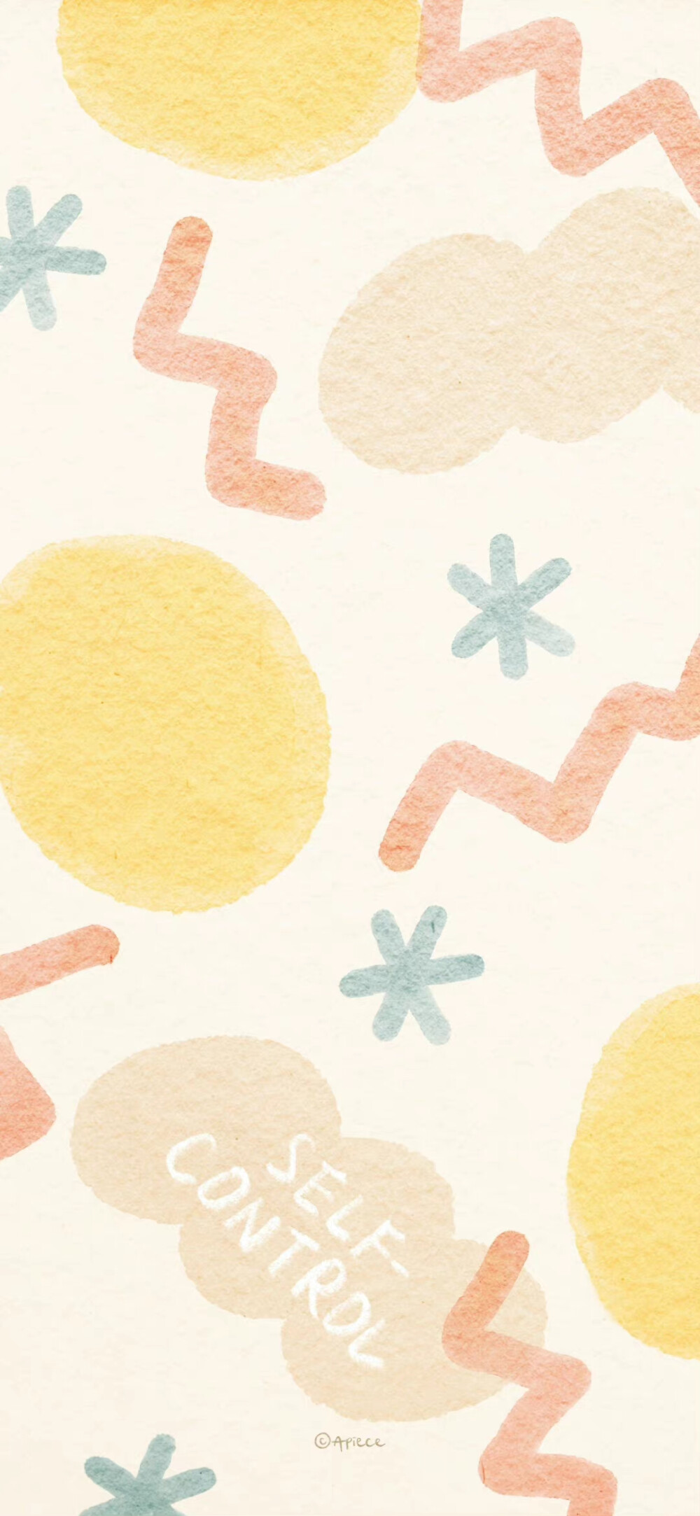 简约文艺平铺壁纸糖果色彩涂鸦艺术
ins:awordapiece