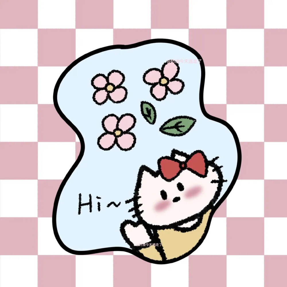 背景 朋友圈 hellokitty