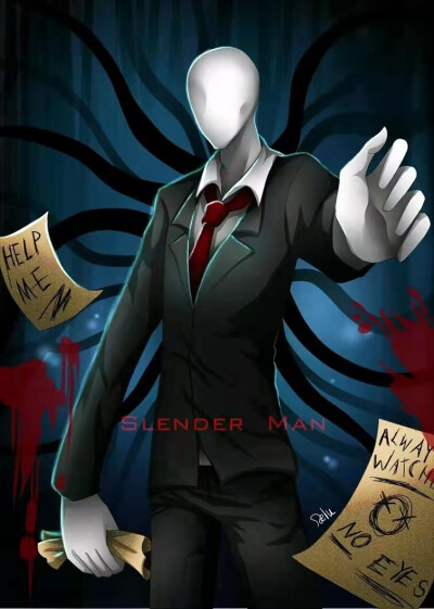 Slender Man(瘦长鬼影/斯兰达人)
图片来源于网络侵删