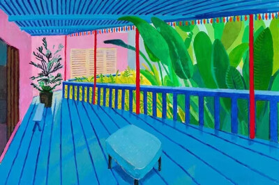 【艺术分享】英国画家大卫.霍克尼（David Hockney）。同时拥有艺术家、摄影师、舞台设计师等多重身份的他，总以新的尝试和始终有着清楚脉络的创作方式，在这数十年来持续引领艺术创作者和观者思考色彩与空间关系，并…