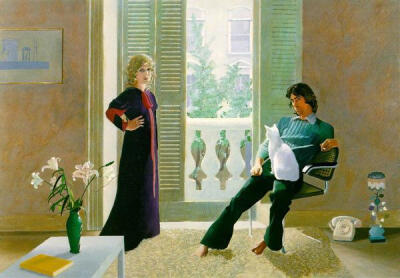 【艺术分享】英国画家大卫.霍克尼（David Hockney）。同时拥有艺术家、摄影师、舞台设计师等多重身份的他，总以新的尝试和始终有着清楚脉络的创作方式，在这数十年来持续引领艺术创作者和观者思考色彩与空间关系，并…