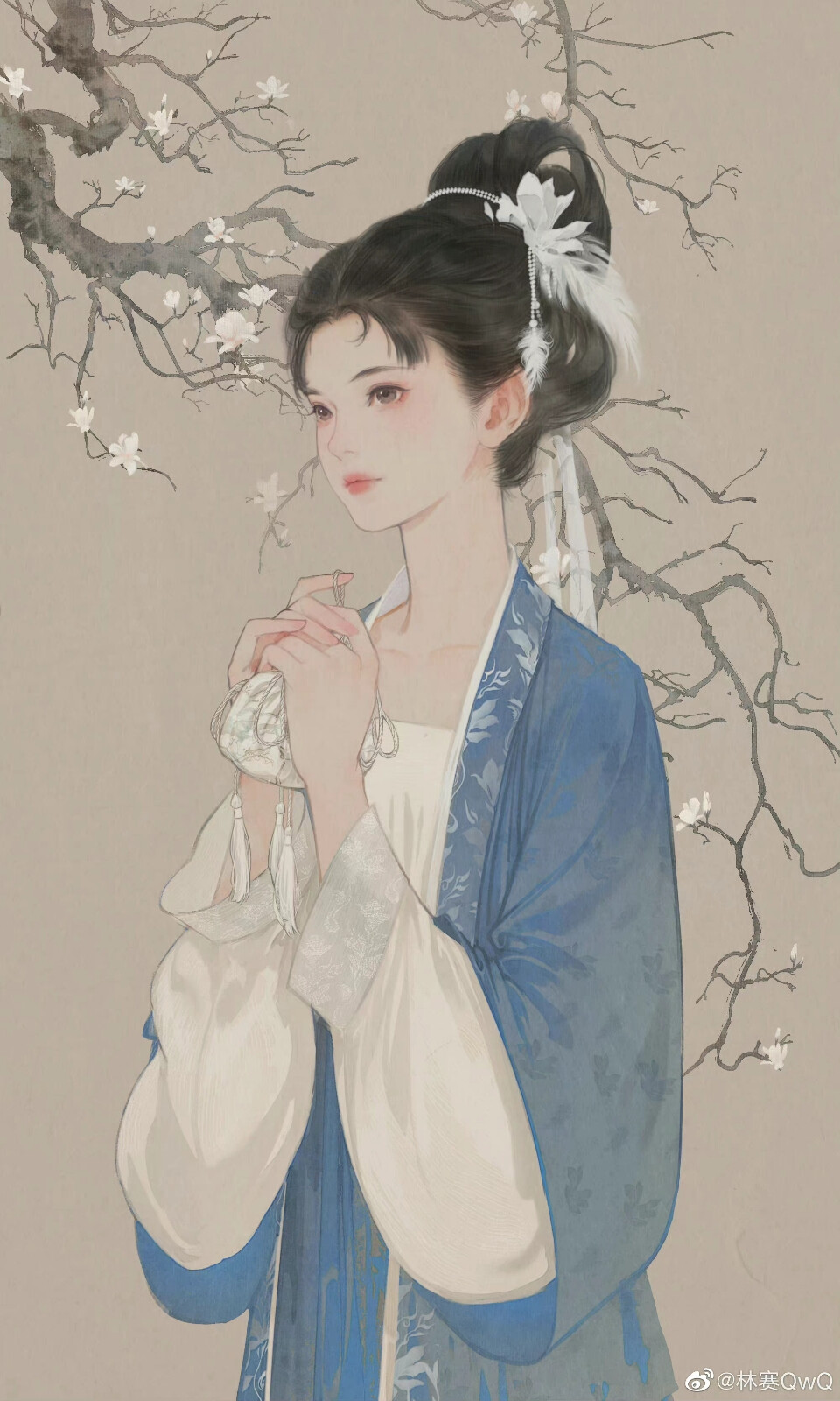 古风美人
画师：林赛