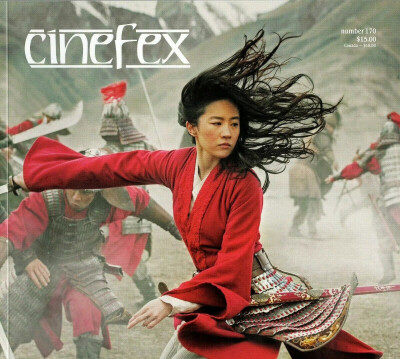 cinefex杂志 刘亦菲花木兰剧照