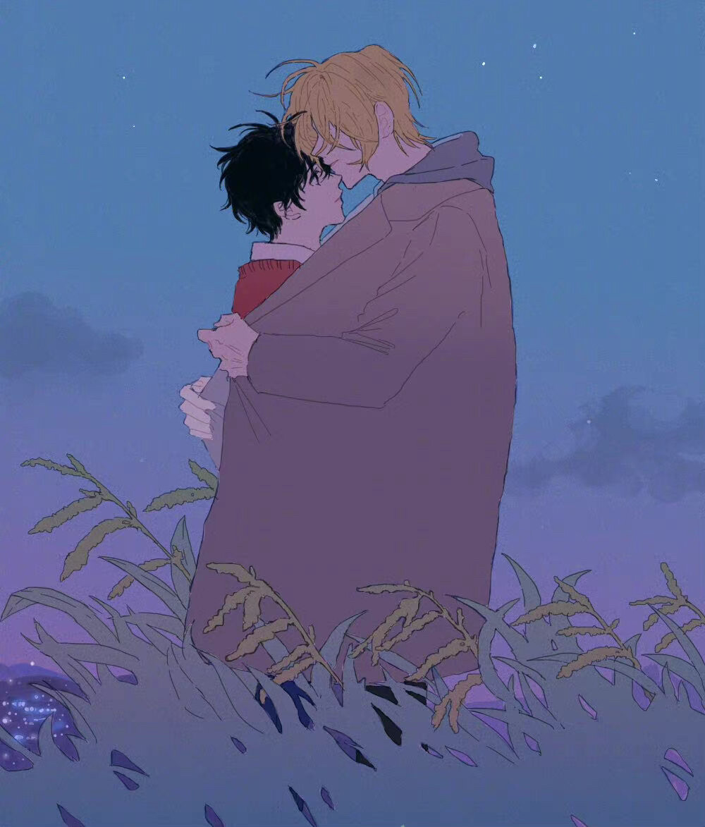 #banana fish# 我不允許還有人沒(méi)看過(guò)亞修和英二的婚后日常，我不管，這才是真結(jié)局[苦澀].twi：_a_co_pi_ #a英# ????