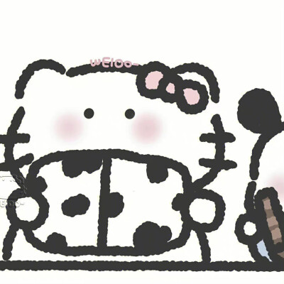 HelloKitty情侣头像 ​​​