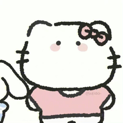 HelloKitty情侣头像 ​​​