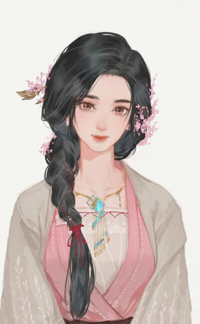 古风美人插画
画师©林赛 ​