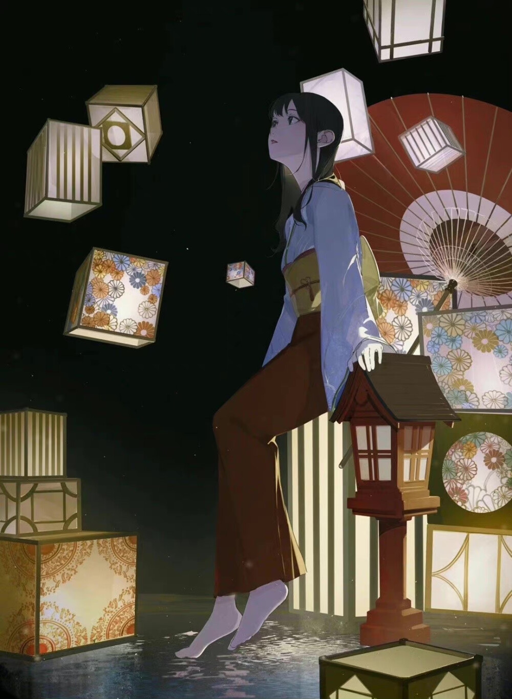 插画师KU (KeeUUU_)作品
幻想世界的日常
